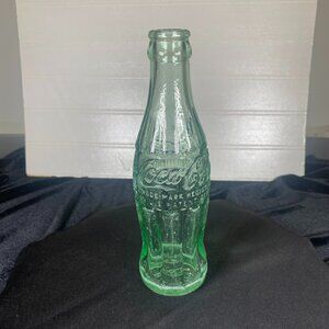 Vintage Green Coke Bottle, Cookeville, Tennessee, 6.5 Fl oz,